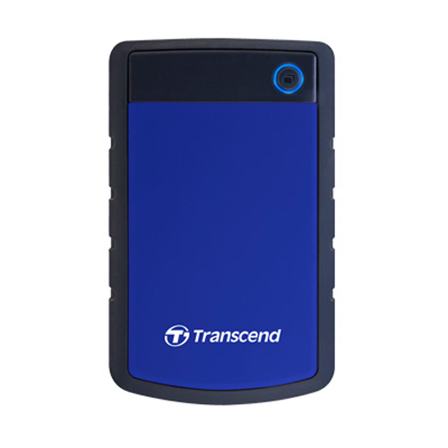 Transcend StoreJet防震移動硬盤 1TB 藍 25H3 USB3.0