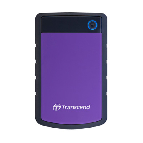 Transcend StoreJet防震移動硬盤 1TB 紫 25H3 USB3.0