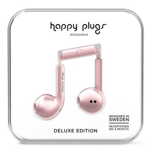 HappyPlugs Earbud Plus Pink Gold