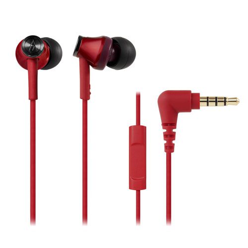audio-tech Moblie In-earphones 紅 ATH-CK350is RD