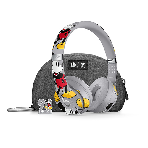 Beats Solo3 Wireless Headphones-Mickey's 90th 