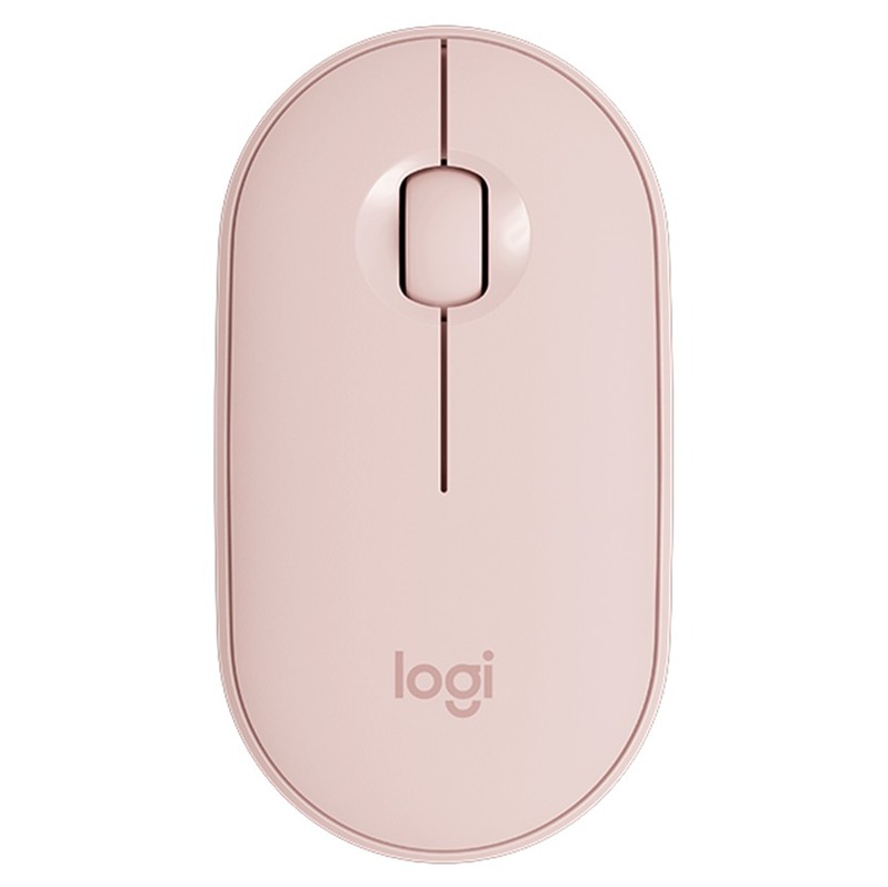Logitech PEBBLE Bluetooth Mouse M350 Rose