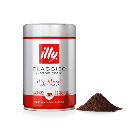 ILLY ESPRESSO GROUND COFFEE CLASSICO/250g