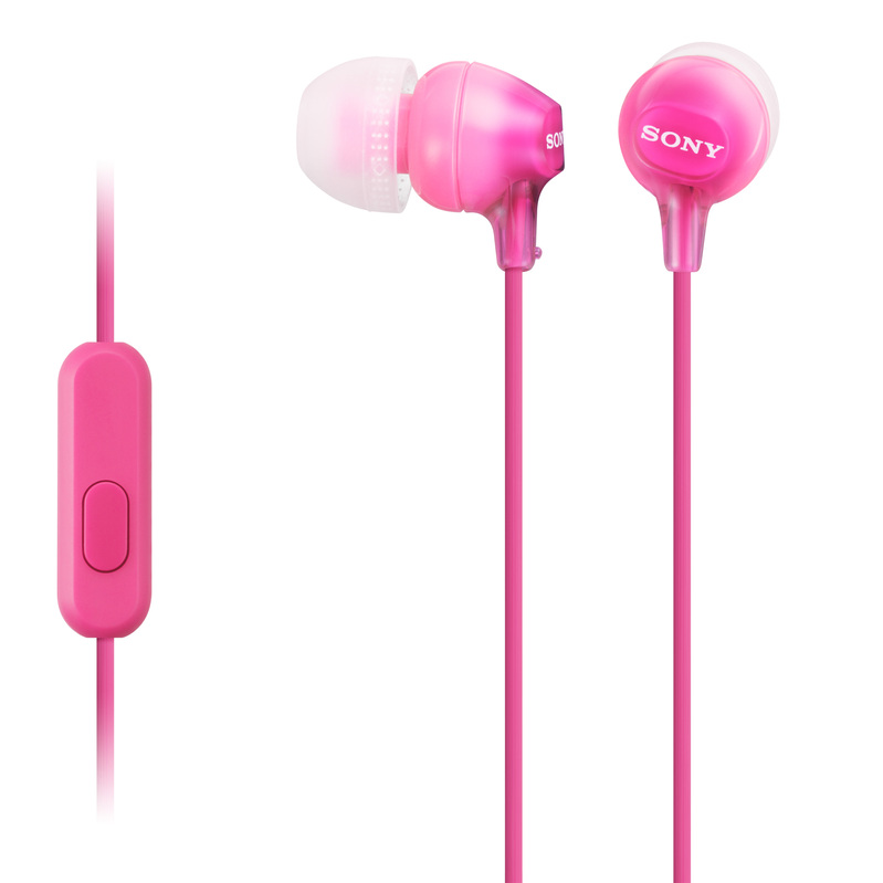 SONY Mobile In-earphone 粉紅 MDR-EX15APPIC