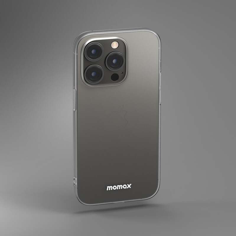 MOMAX [i]iPhone 14 Pro Max Yolk Case抗菌軟殼 全透明