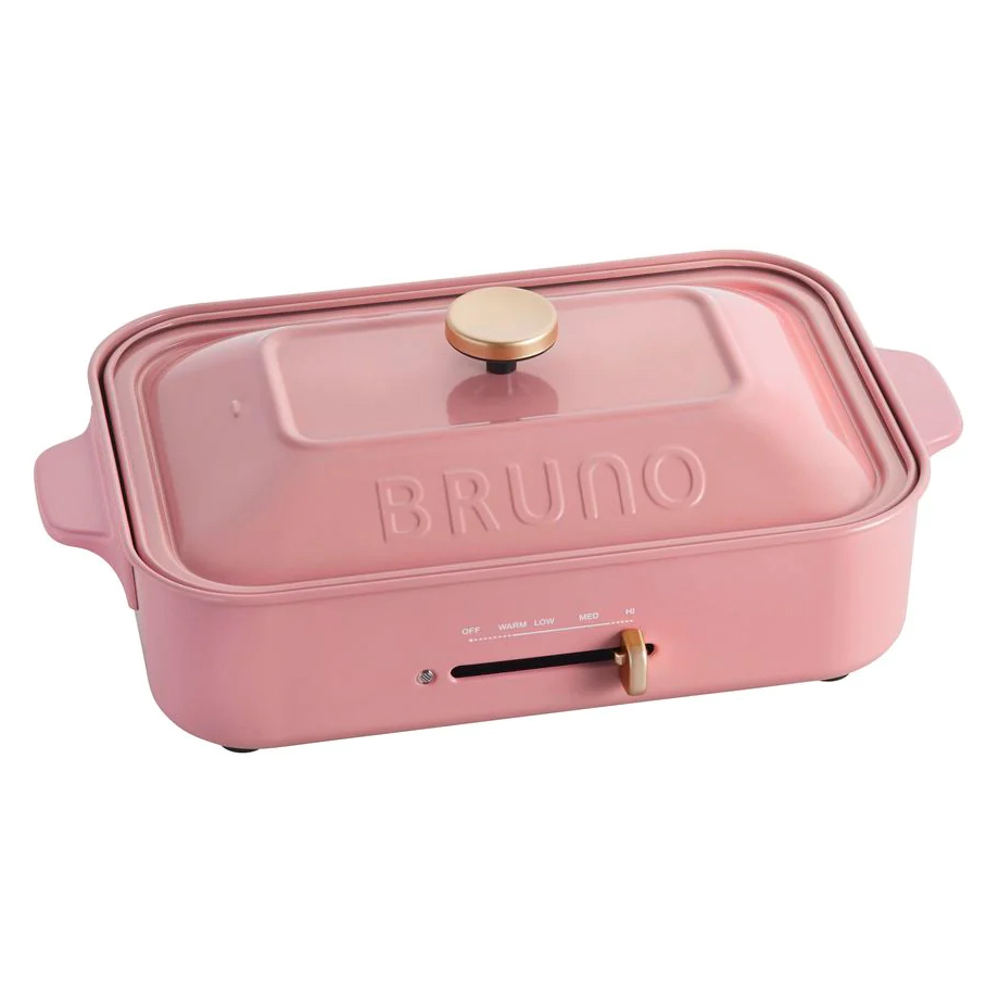 BRUNO 多功能電熱盤 BOE021-RSPK玫瑰粉色