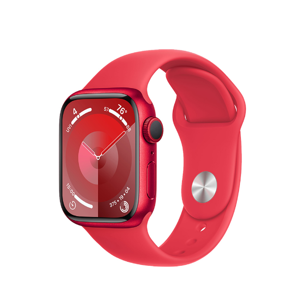 APPLE Watch S9 GPS 41mm RED Case With /RED Sport Band/S