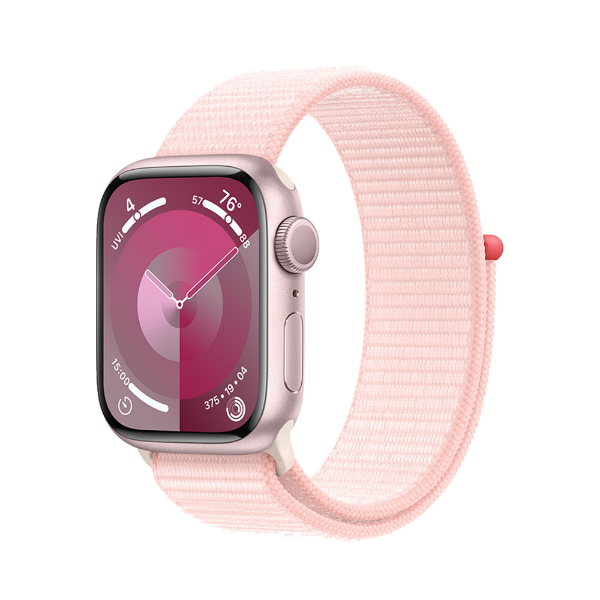 APPLE Watch S9 GPS 45mm Pink Case With Light Pink Loop