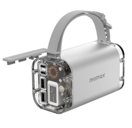 MOMAX iPower Mini 便攜式儲能電源 40000mAh 銀