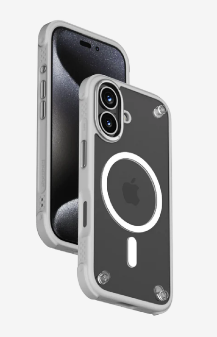 MOMAX iPhone 16 Air CaseForm 磁吸保護殼 淺灰