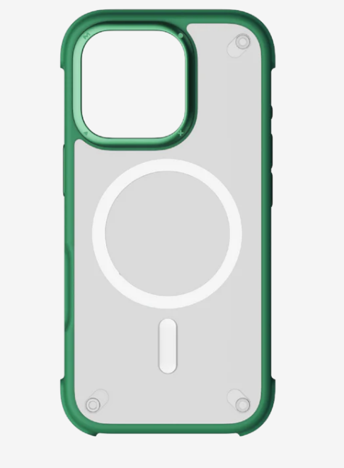 MOMAX iPhone 16 Pro Air CaseForm 磁吸保護殼 綠