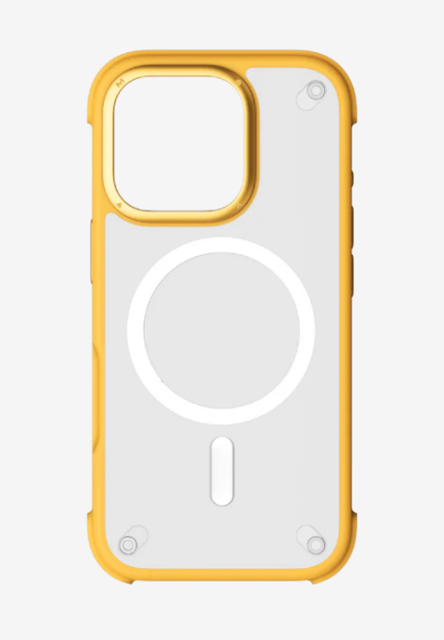 MOMAX iPhone 16 Pro Air CaseForm 磁吸保護殼 黃