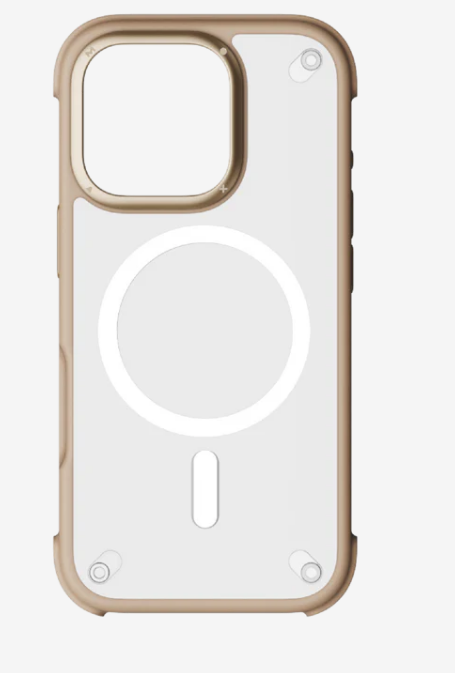 MOMAX iPhone 16 Pro Air CaseForm 磁吸保護殼 金