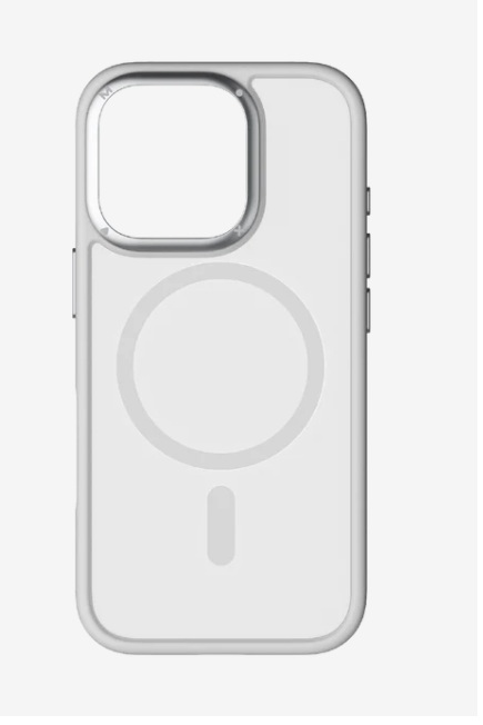 MOMAX iPhone 16 Pro Play CaseForm 磁吸保護殼 淺灰