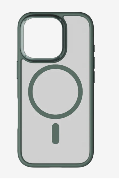 MOMAX iPhone 16 Pro Play CaseForm 磁吸保護殼 綠