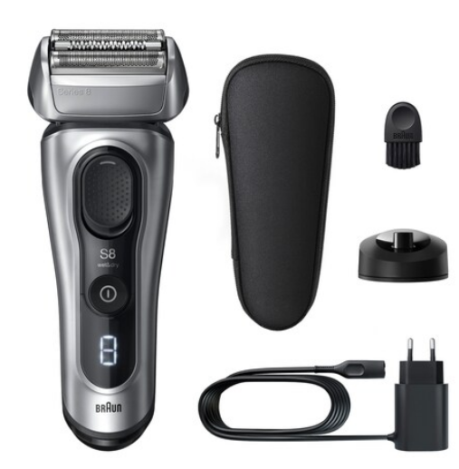 BRAUN 8系列乾濕兩用電鬚刨 8617s 銀色