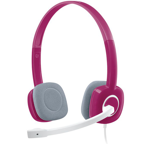 Logitech Headset-AP H150 Fuchsia Pink