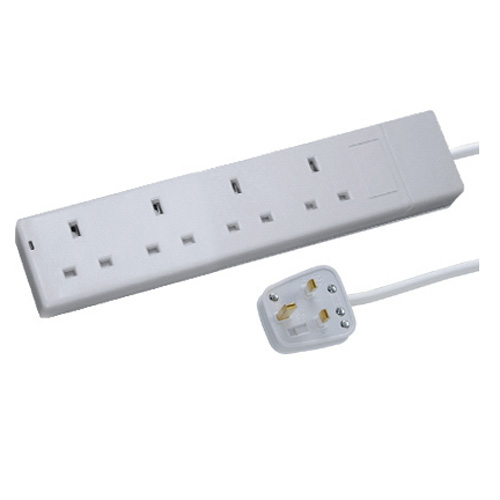 SCHNEIDER 4位安全拖板13A EPB4 來來電器，我地信賴嘅電器顧問