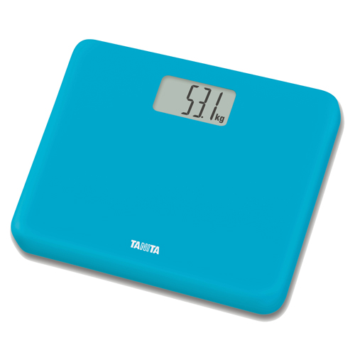 TANITA 輕巧電子體重磅 HD660藍