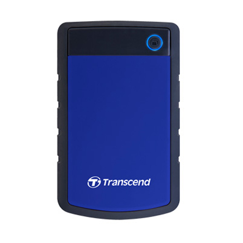 Transcend StoreJet防震移動硬盤 2TB 藍 25H3 USB3.0