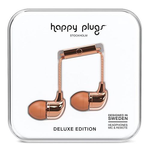 HappyPlugs In-Earphone Rose Gold
