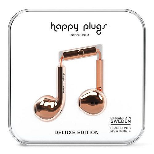 HappyPlugs Earbud Plus Rose Gold