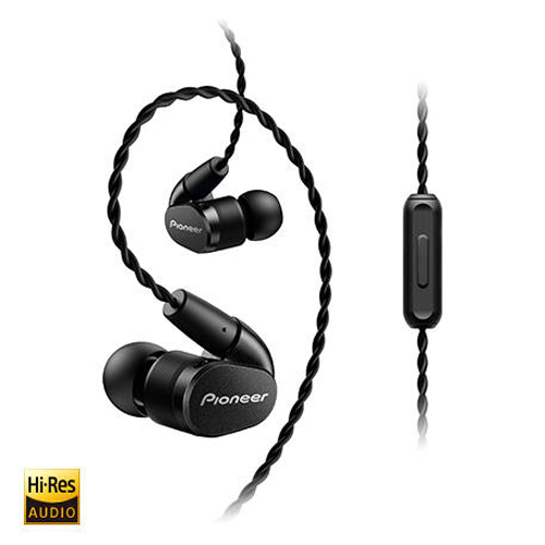 Pioneer Hi-Res Audio 入耳式耳機 黑 SE-CH5TK