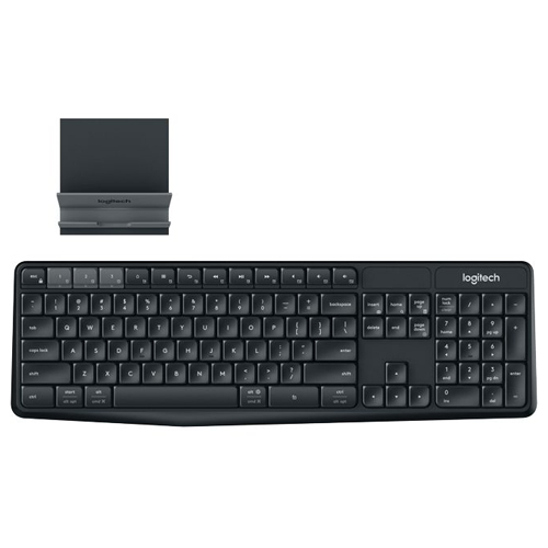 Logitech Multi-Device Wireless Keyboard & Combo K375S CHI Black