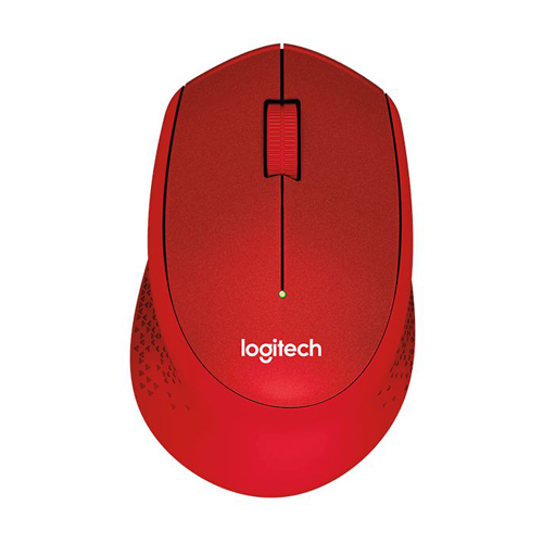 Logitech Silent Plus Wireless Mouse M331 Red