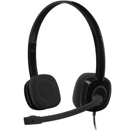 Logitech Stereo Headset-AP H151 Black