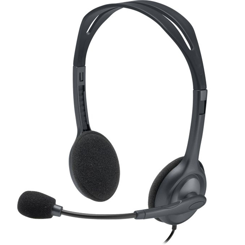 Logitech Stereo Headset-AP H111 Black