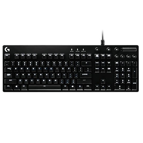 Logitech Blue Backlit Mechanical Game Keyboard G610 New