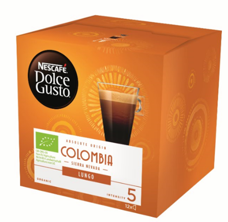 NESCAFE 濃黑咖啡膠囊-哥倫比亞單品 COLOMBIA LUNGO