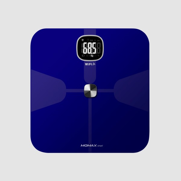 MOMAX Health Tracker 智能體脂磅 藍