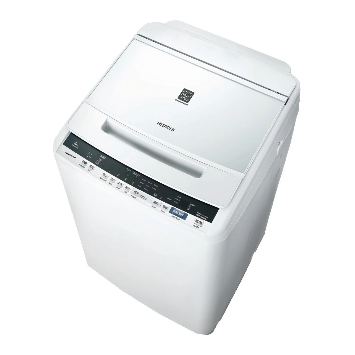 HITACHI 8KG上置式洗衣機 BWV80FS-W 白色