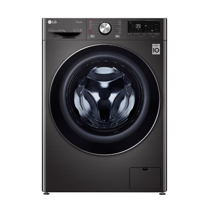 LG [i]8.5kg洗/5kg乾前置洗衣機 F-C12085V2B 黑