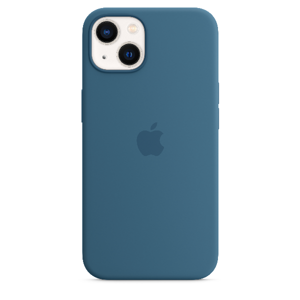 APPLE iPhone 13 Silicone Case with Magsafe Blue Jay