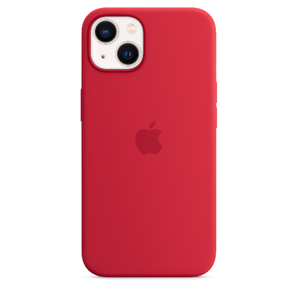 APPLE iPhone 13 Silicone Case with Magsafe RED