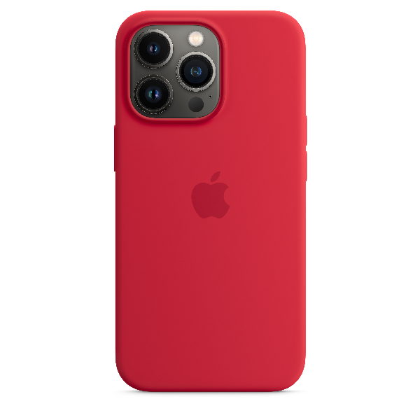 APPLE iPhone 13 Pro Silicone Case with Magsafe RED
