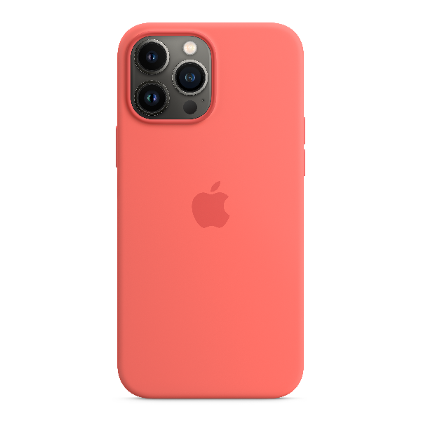 APPLE iPhone13 Pro Max Silicone Case with MagSafe-Pink Pomelo