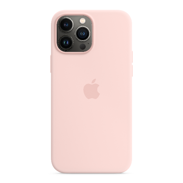 APPLE iPhone13 Pro Max Silicone Case with MagSafe-Chalk Pink