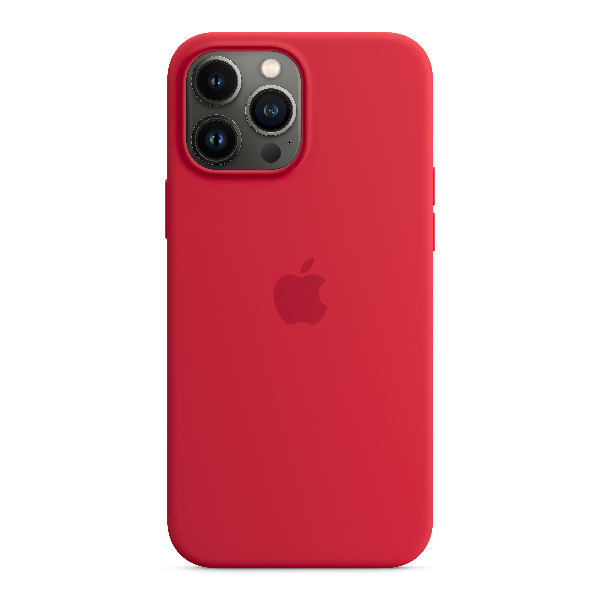 APPLE iPhone13 Pro Max Silicone Case With MagSafe-RED