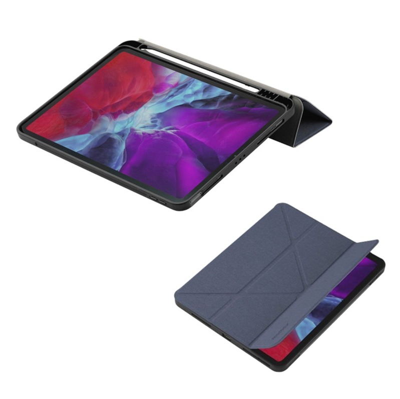 MOMAX iPad mini 6 [2021] Flip Cover + Pen 藍