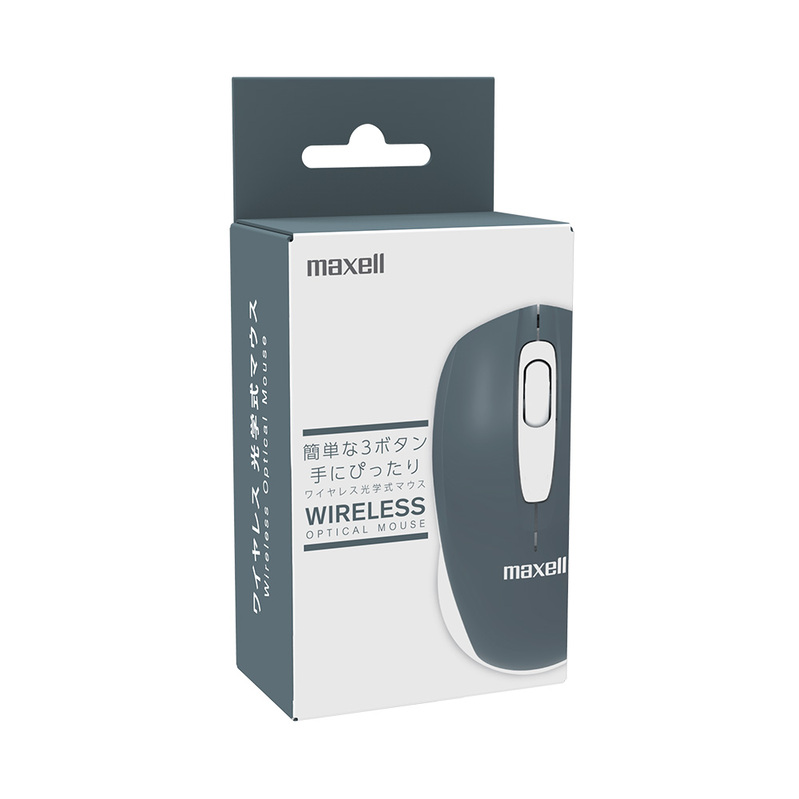 Maxell 2.4G Wireless Mouse 日本版 Grey