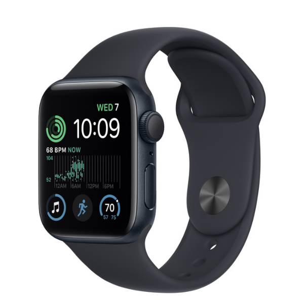 APPLE Watch SE GPS 40mm Midnight Case with Midnight Sport Band