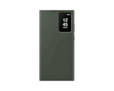 Samsung S23Ultra 卡夾式感應保護殼 叢林綠色