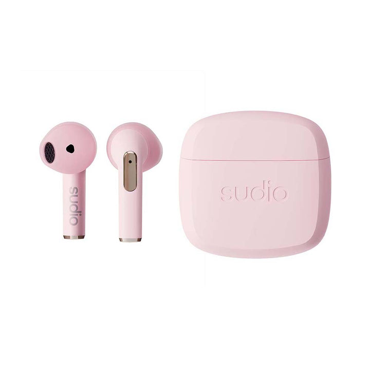 sudio N2 Truly Wireless [無線充電盒] Pink