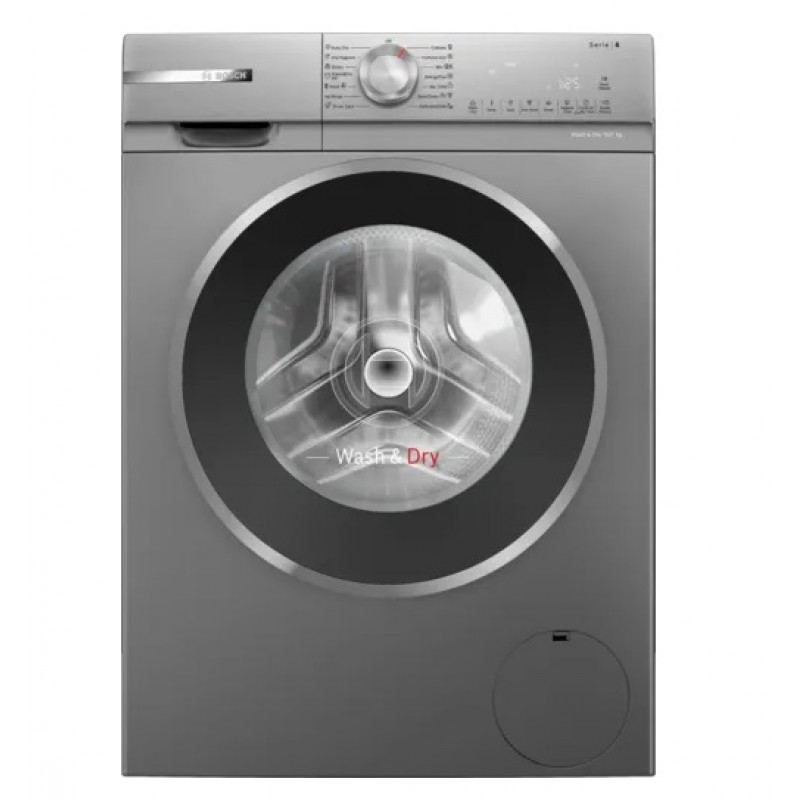 BOSCH [i]10KG/7KG前置式洗衣乾衣機 WNG25401HK 黑色