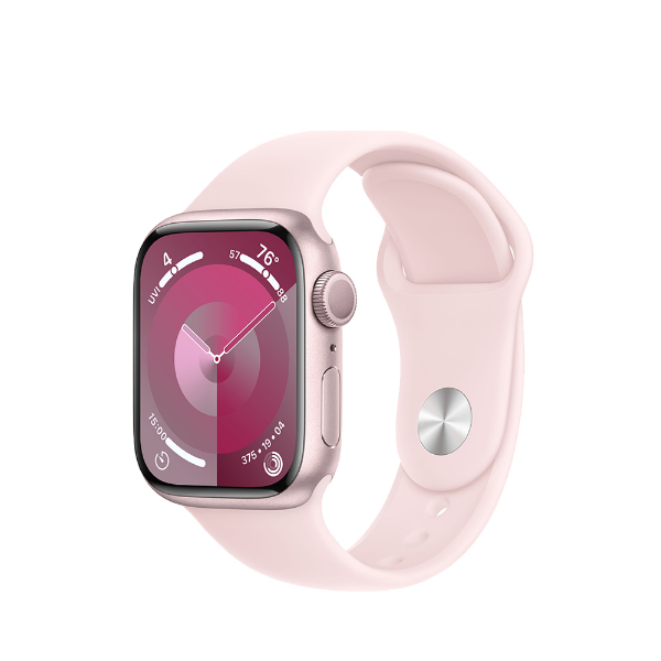 APPLE Watch S9 GPS 41mm Pink Case With Light Pink Sport Band/L