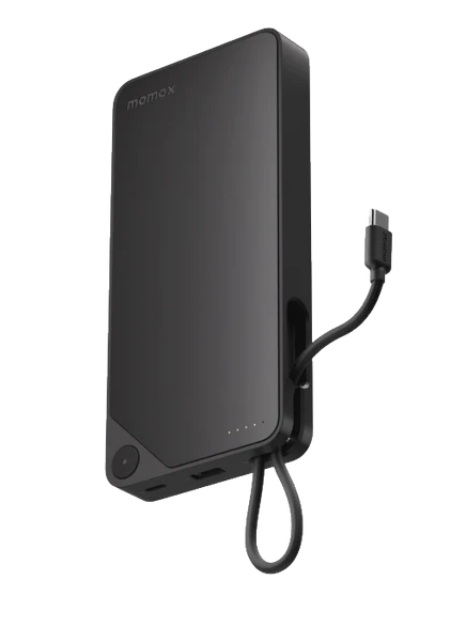 MOMAX 1-Power X1 20000mAh 移動電源 內置USB-C線 黑色